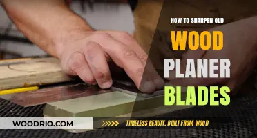 Revive Your Wood Planer: Sharpening Old Blades for Smooth Results