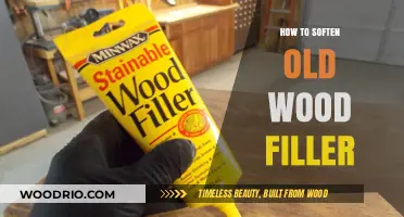 Revive Hardened Wood Filler: Simple Techniques to Soften Old Filler