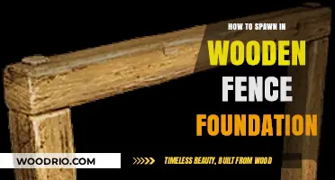 Crafting a Wooden Fence Foundation: A Step-by-Step Guide
