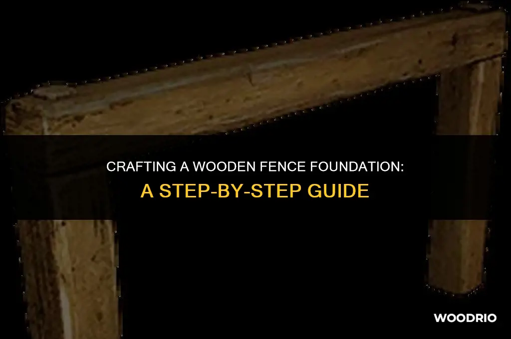 how to spawn in wooden fence foundation