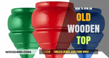 Mastering the Art of Spinning Old Wooden Tops: A Step-by-Step Guide