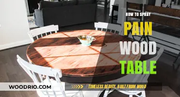 Master Spray Painting Wood Tables: Easy Steps for a Flawless Finish