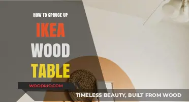 Transform Your IKEA Wood Table: Easy DIY Upgrades for a Stylish Look