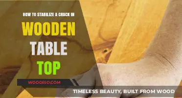 Effective Techniques to Stabilize and Repair Cracks in Wooden Table Tops
