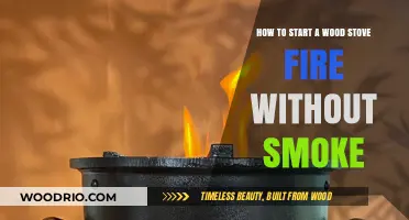 Effortless Warmth: Starting a Wood Stove Fire Smoke-Free