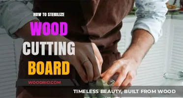 Effective Methods to Sterilize Your Wood Cutting Board