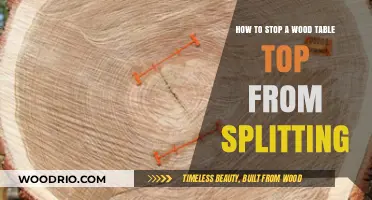 Prevent Wood Table Splits: Essential Tips for Long-Lasting Tabletops