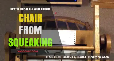 Silence Your Squeaky Rocking Chair: Quick Fixes for Old Wood