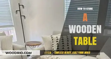 Proper Wooden Table Storage: Tips to Preserve Your Furniture's Beauty