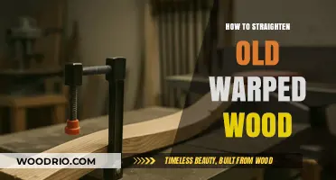 Revive Warped Wood: Effective Techniques to Straighten Aged Timber