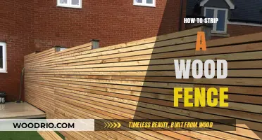 Revive Your Wood Fence: A Step-by-Step Guide to Stripping and Restoring