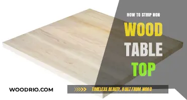 Easy Guide to Stripping Non-Wood Table Tops for a Fresh Look