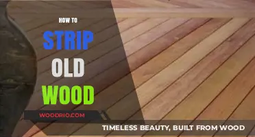 Revive Your Wood: A Step-by-Step Guide to Stripping Old Finishes