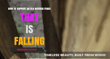 Revive Your Sagging Fence: Essential Tips to Reinforce Old Wooden Structures