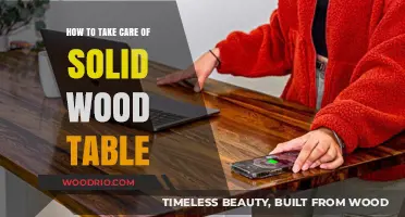 Essential Tips for Maintaining and Preserving Your Solid Wood Table