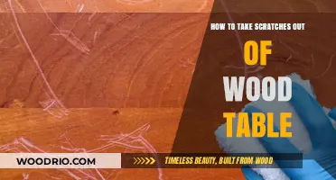 Effective Methods to Remove Scratches from Your Wood Table