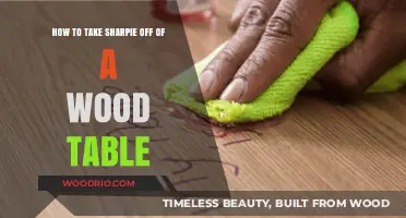 Effective Methods to Remove Sharpie Stains from Wood Tables