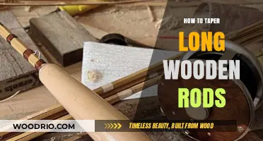 Mastering the Art of Tapering Long Wooden Rods: A Step-by-Step Guide