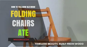 Identifying the Age of Your Vintage Wood Folding Chairs