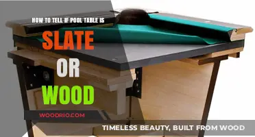Slate or Wood: Identifying Your Pool Table's Material