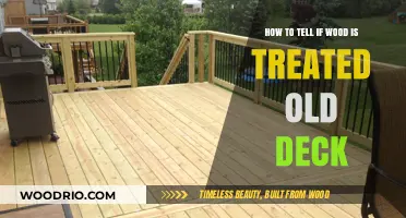 Identifying Treated Wood in Aging Decks: A Comprehensive Guide