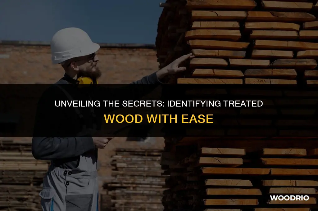 how to tell if wood is treated or not