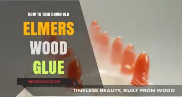 Reviving Thick Elmer's Wood Glue: Simple Thinning Techniques for Smooth Application
