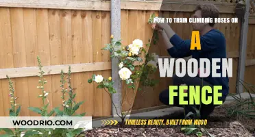 Training Climbing Roses on a Wooden Fence: A Step-by-Step Guide