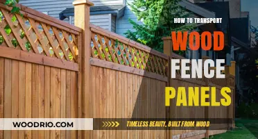 Efficiently Transporting Wood Fence Panels: Tips and Tricks
