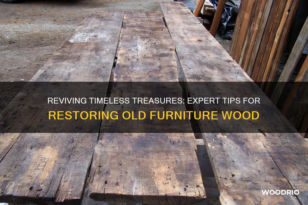 how to treat old funiture wood