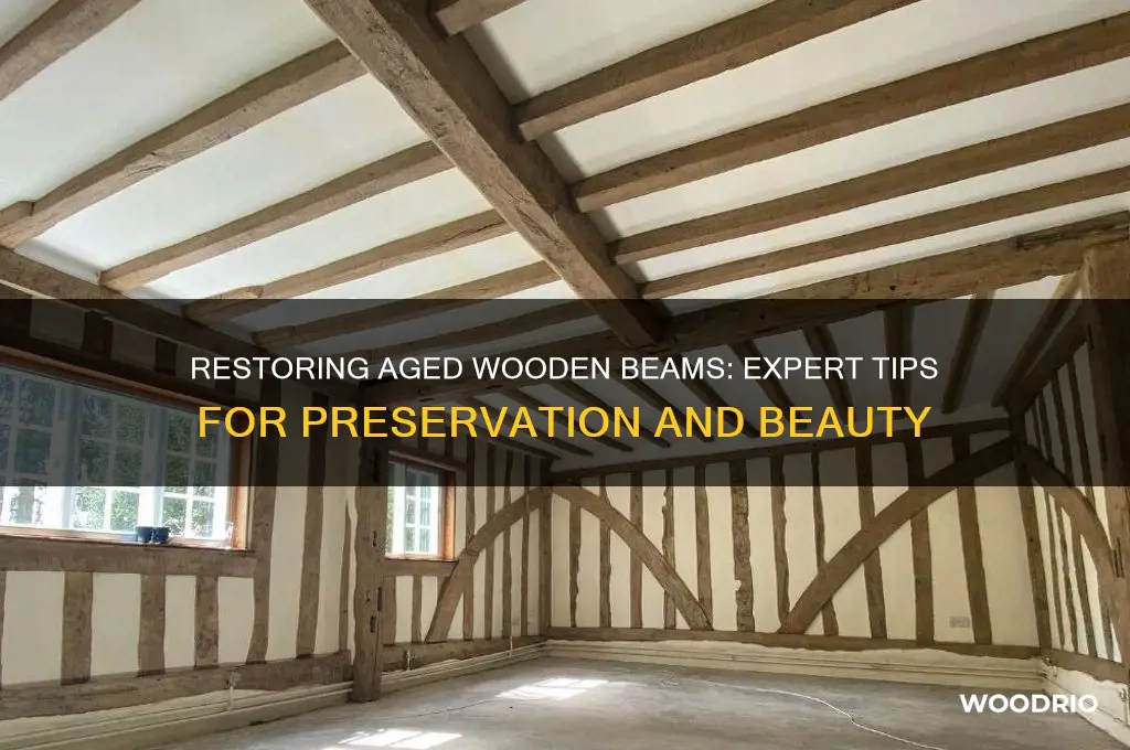 how to treat old wooden beams