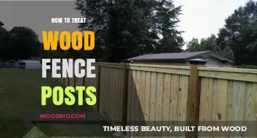 Preserving Your Privacy: A Guide to Treating Wood Fence Posts