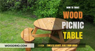 Revitalize Your Wood Picnic Table: Essential Care and Treatment Tips