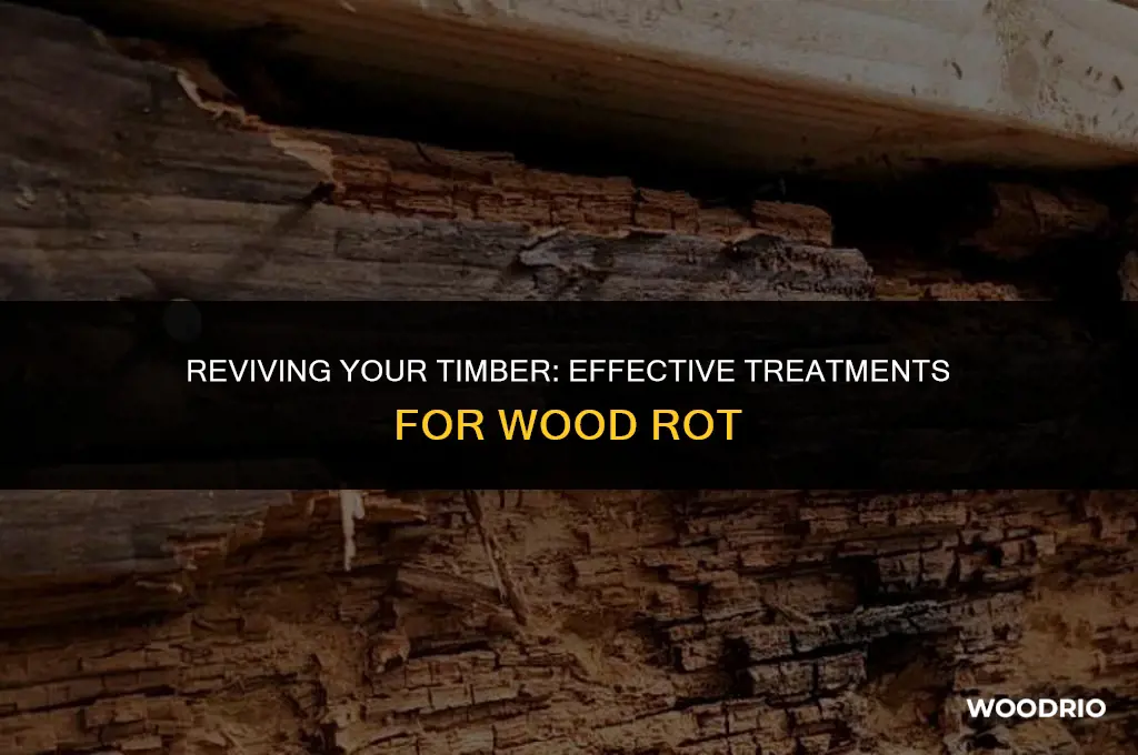 how to treat wood rot