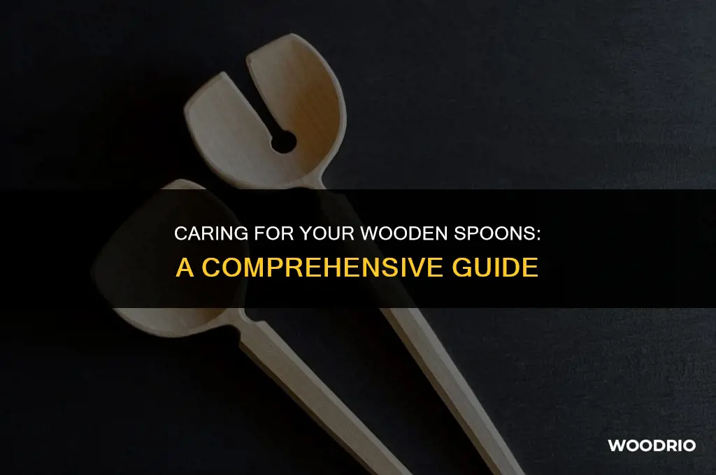 how to treat wooden spoons