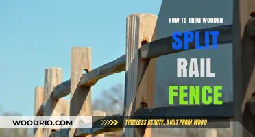 Mastering the Art of Trimming Your Wooden Split Rail Fence