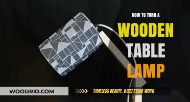 Crafting a Wooden Table Lamp: Step-by-Step DIY Guide