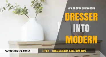 Revamp Your Old Wooden Dresser: Modern Makeover Tips and Tricks