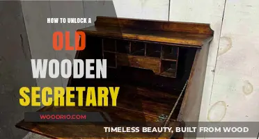 Unlocking Vintage Wooden Secretary Desks: A Step-by-Step Restoration Guide
