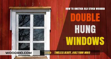 Unsticking Old Wooden Double-Hung Windows: A Step-by-Step Guide