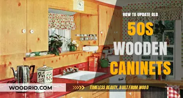 Revive Your 50s Wooden Cabinets: A Modern Update Guide