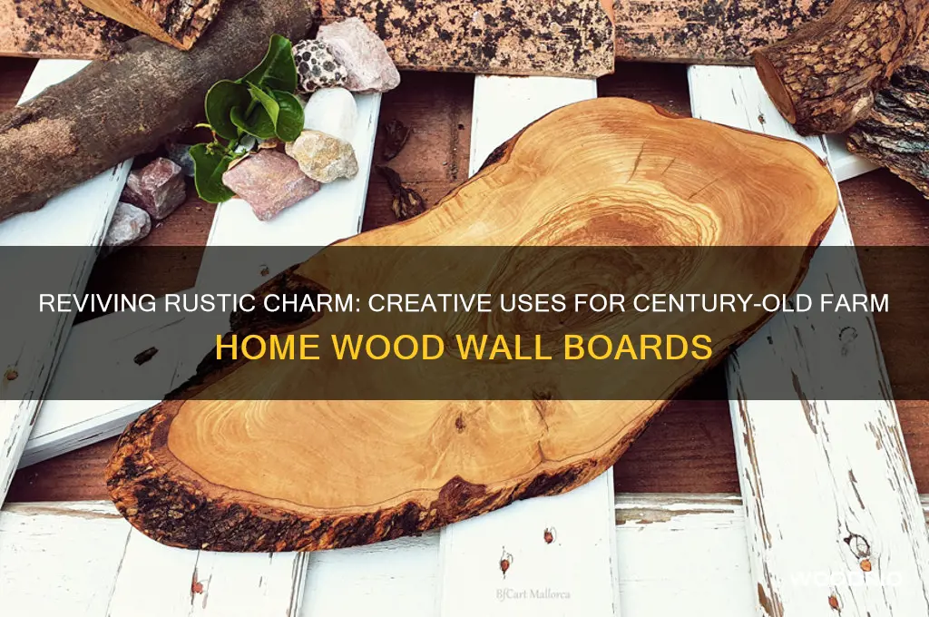 how to use118 year old farm home wood wall boards
