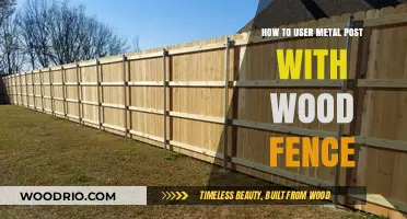 Integrating Metal Posts with Wood Fences: A Comprehensive Guide
