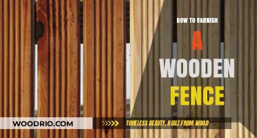 Revitalize Your Wooden Fence: A Step-by-Step Guide to Varnishing