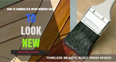 Revive Your Old Wood Window Shelf: Varnishing Tips for a New Look