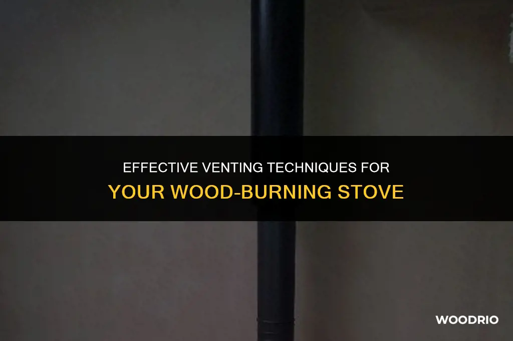 how to vent a wood burner