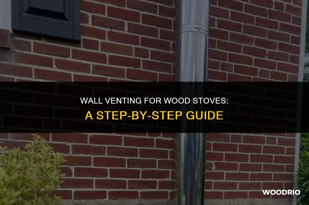 how to vent a wood burning stove through a wall
