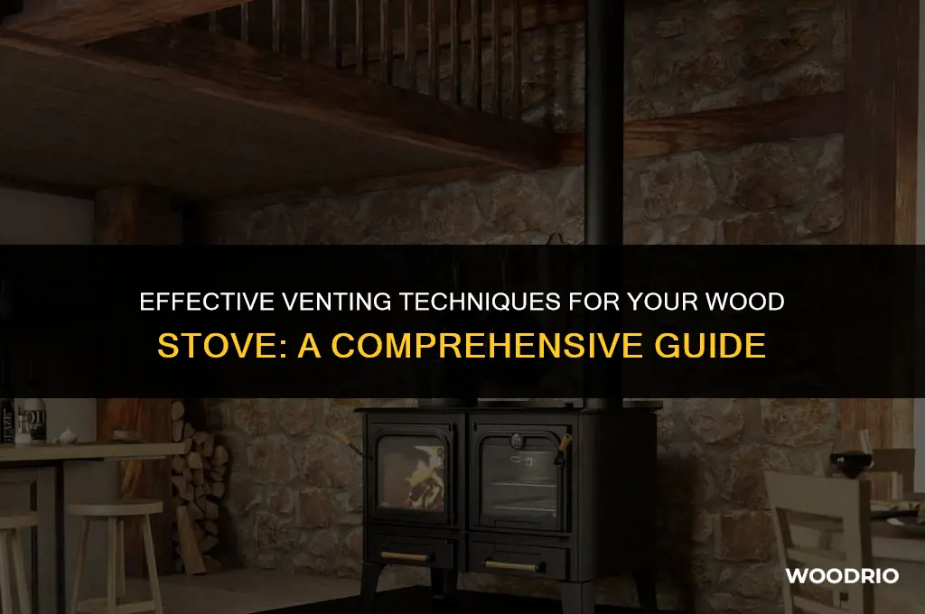 how to vent a wood stove