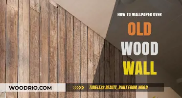 Revamp Your Space: Wallpapering Over Old Wood Walls Made Easy