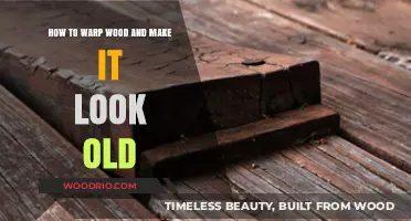 Mastering Wood Warping: Techniques to Achieve an Authentic Aged Look